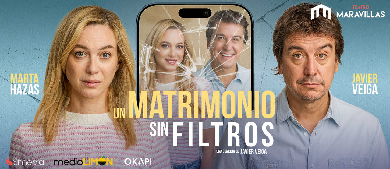 Cartel de 'Un matrimonio sin filtros'.