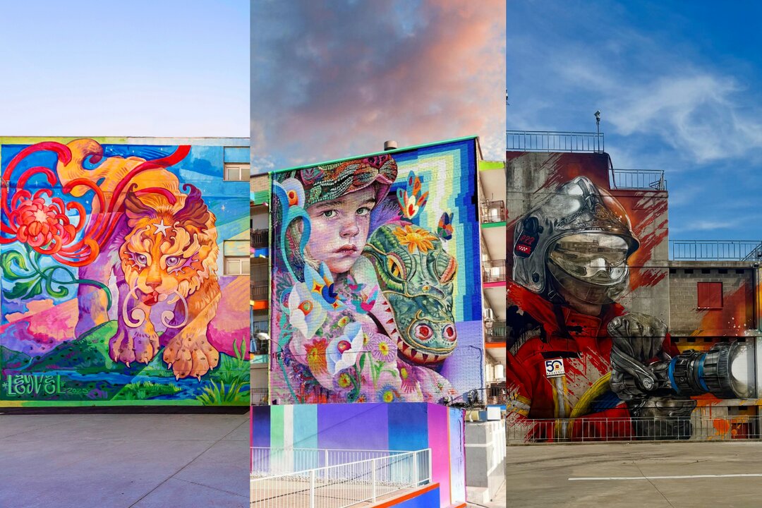 Los murales de la Comunidad de Madrid nominados.