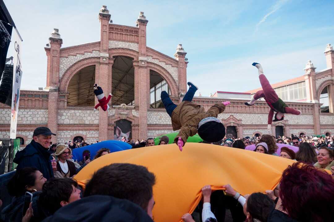 El manteo del pelele en Matadero. Imagen de EP.