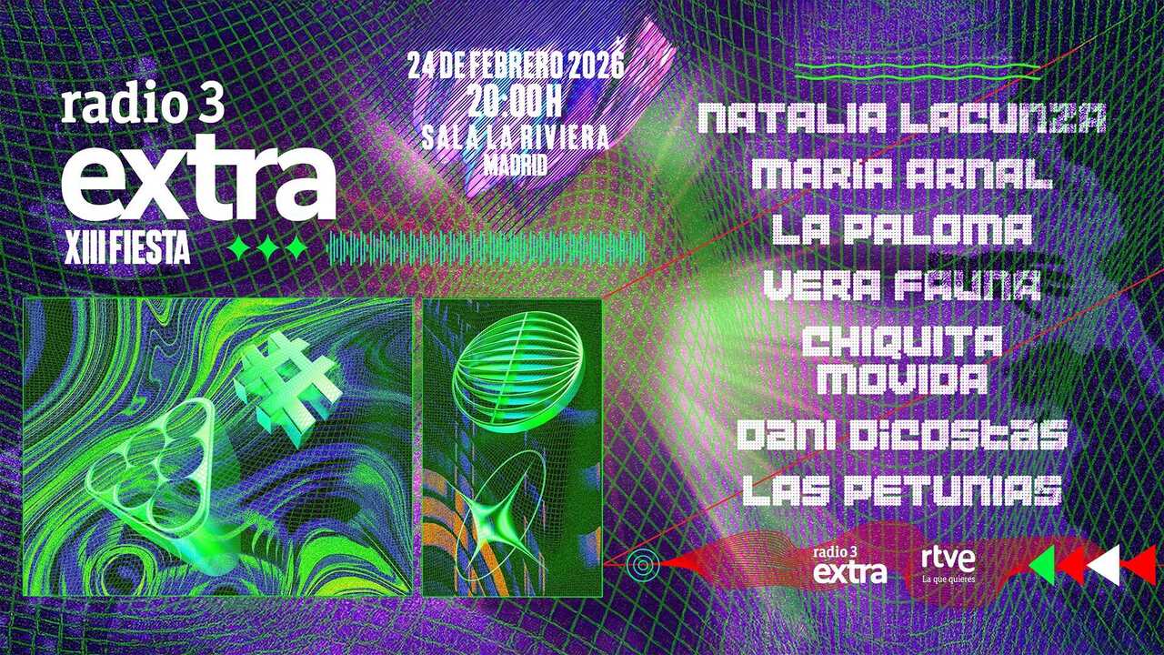 El cartel de la fiesta de Radio 3.