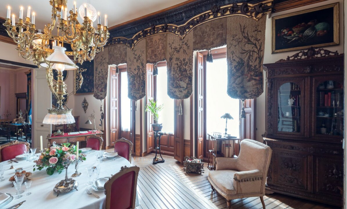 El comedor del Museo Cerralbo.