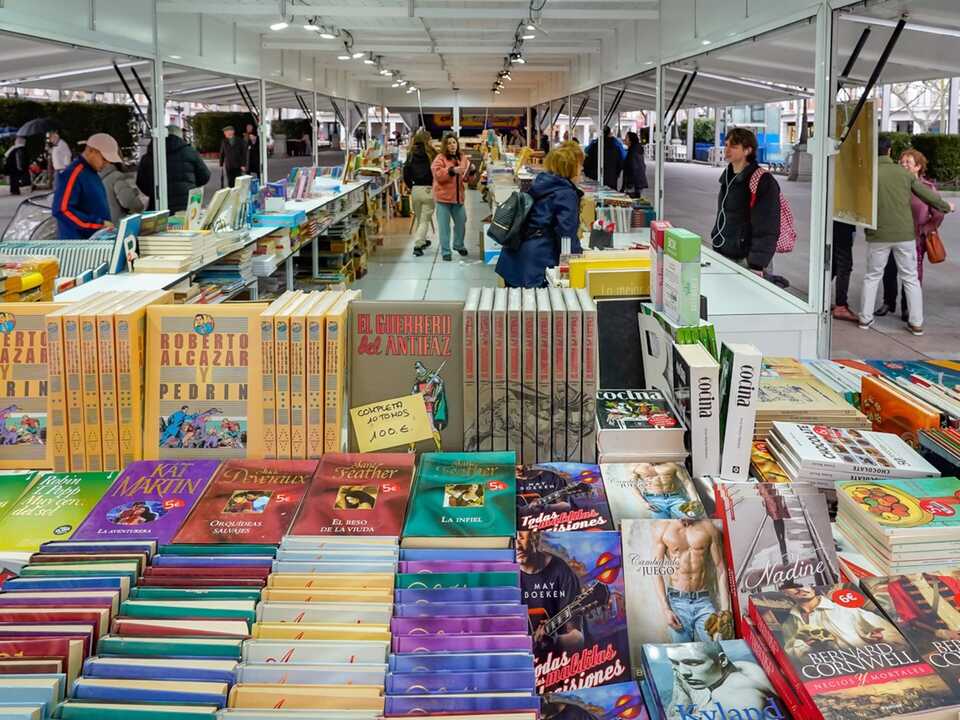 Feria del Libro de Ocasión. Imagen de EP.