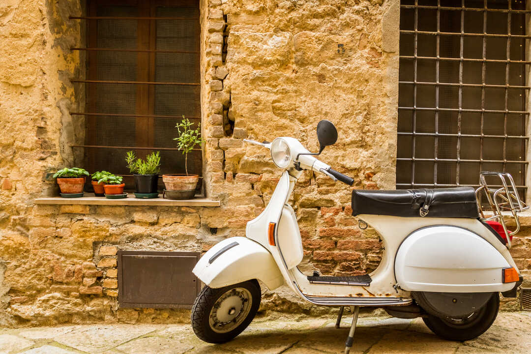 Una vespa en imagen de archivo.