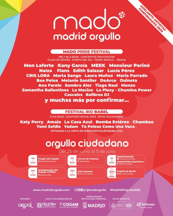 Avance del cartel del MADO 2026.